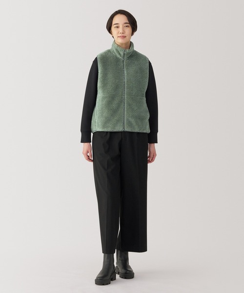 【国内正規品】BRIEFING ボアフリース ベスト Mサイズ　黒 国内正規品】BRIEFING ボアフリース ベスト Mサイズ 黒 大定番