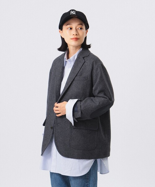 BEAMS BOY（ビームスボーイ）の「ヘリンボーン ツイル ビッグ