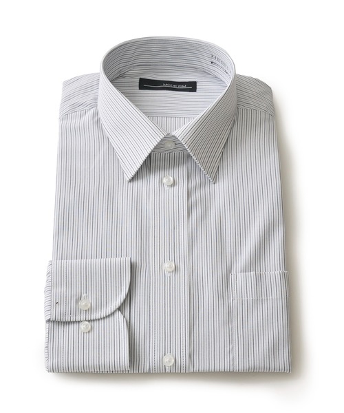 TETE HOMME(テットオム)の「アソート T/Cドレスシャツ / レギュラーカラービジネスシャツ(ビジネスシャツ・メンズ・ホワイト系4/ホワイト系2/ホワイト系5/ホワイト系1/ホワイト系3・X-LARGE/LARGE/MEDIUM)」の10枚目の写真