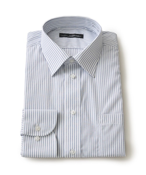 TETE HOMME(テットオム)の「アソート T/Cドレスシャツ / レギュラーカラービジネスシャツ(ビジネスシャツ・メンズ・ホワイト系4/ホワイト系2/ホワイト系5/ホワイト系1/ホワイト系3・X-LARGE/LARGE/MEDIUM)」の9枚目の写真