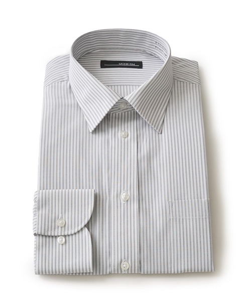 TETE HOMME(テットオム)の「アソート T/Cドレスシャツ / レギュラーカラービジネスシャツ(ビジネスシャツ・メンズ・ホワイト系4/ホワイト系2/ホワイト系5/ホワイト系1/ホワイト系3・X-LARGE/LARGE/MEDIUM)」の8枚目の写真