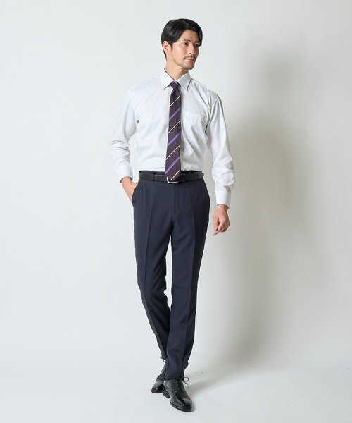 TETE HOMME(テットオム)の「アソート T/Cドレスシャツ / レギュラーカラービジネスシャツ(ビジネスシャツ・メンズ・ホワイト系4/ホワイト系2/ホワイト系5/ホワイト系1/ホワイト系3・X-LARGE/LARGE/MEDIUM)」の13枚目の写真