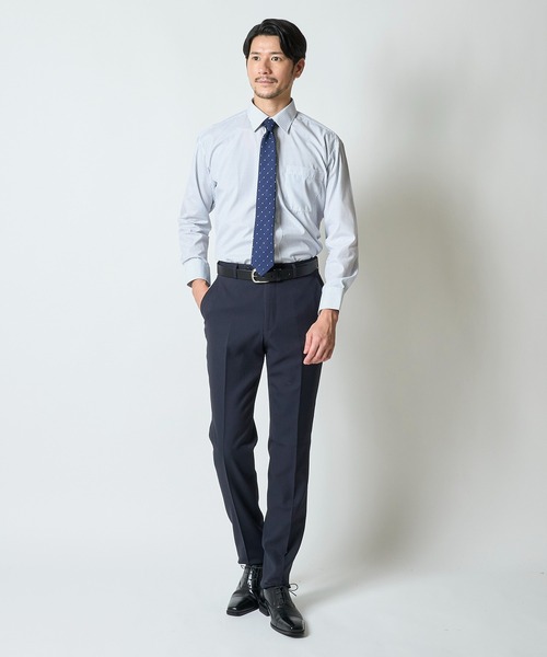 TETE HOMME(テットオム)の「アソート T/Cドレスシャツ / レギュラーカラービジネスシャツ(ビジネスシャツ・メンズ・ホワイト系4/ホワイト系2/ホワイト系5/ホワイト系1/ホワイト系3・X-LARGE/LARGE/MEDIUM)」の16枚目の写真