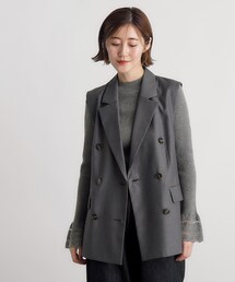 grove | ダブルテーラードジレ(ベスト)