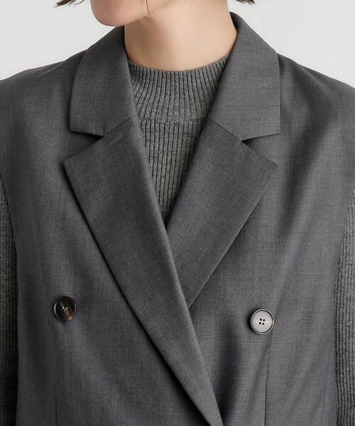 grove（グローブ）の「◆ダブルテーラードジレ（ベスト・レディース・チャコールグレー/ブラック・02/01/03）」の18枚目の写真