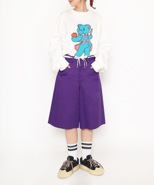 未使用 PUNYUS ディズニーコラボ ハーフパンツ スウェット
