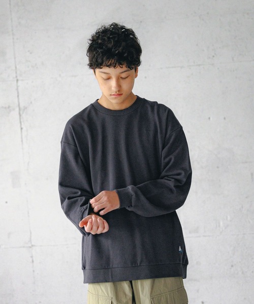 GLOBAL WORK（グローバルワーク）の「USAグラフィックスウェット/AND YUA ANY/115728（スウェット・キッズ・ホワイト系5/ブラック系9/ライトグレー系2/グレー系8/ベージュ系1/ライトグレー系1/杢グレー/ライトグレー系3/ブラック系/グレー/グレー系9・150cm/160cm/170cm）」の16枚目の写真