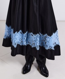 美品✨近年 ダブルスタンダードクロージング サイドラインチュールフレアスカート DOUBLE STANDARD CLOTHING（ダブルスタンダードクロージング）の