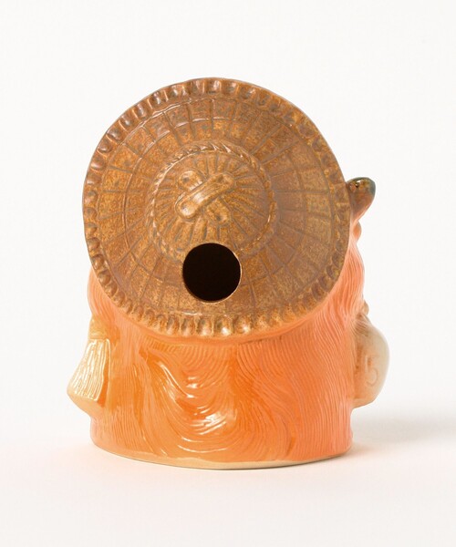 BEAMS JAPAN(ビームス ジャパン)の「【別注】信楽焼 たぬき 橙 中(インテリア雑貨・レディース・オレンジ・ONE SIZE)」の2枚目の写真