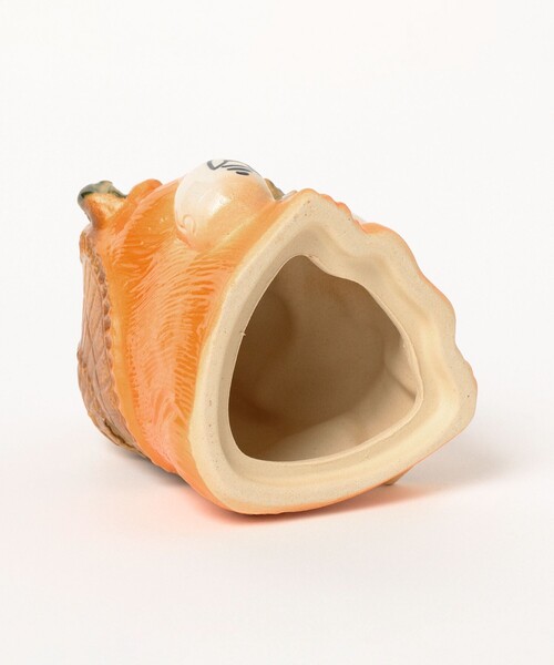 BEAMS JAPAN(ビームス ジャパン)の「【別注】信楽焼 たぬき 橙 中(インテリア雑貨・レディース・オレンジ・ONE SIZE)」の4枚目の写真