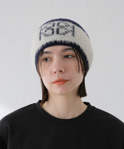 KIJUN/キジュン Emblem Knit Beanie UNISEX 24PFU503A/B/C（ニット