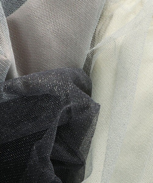 BRANSHES（ブランシェス）の「チュールドッキング長袖Ｔシャツ（Tシャツ/カットソー・キッズ・ピンク/アイボリー/ブラック・150/140/100/80/120/90/130/110）」の7枚目の写真