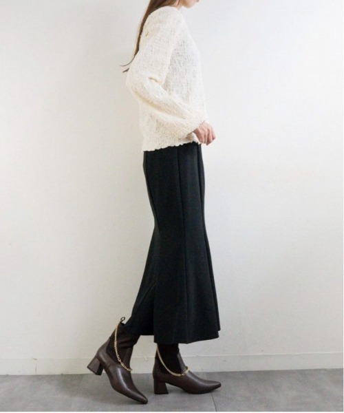 Fabby fabby(ファビィーファビィー)の「ポインテッド2wayチェーンショートブーツ(ブーツ・レディース・ブラウン/ブラック・SMALL/MEDIUM/LARGE)」の15枚目の写真