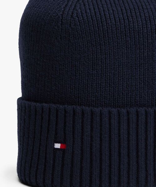 TOMMY HILFIGER（トミーヒルフィガー）の「コットンニットキャップ（ニットキャップ/ビーニー・メンズ・ブラック/グレー/ピンク/ネイビー/イエロー/レッド・FREE）」の19枚目の写真