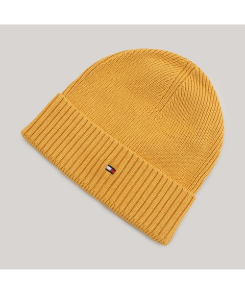 【セール】コットンニットキャップ（ニットキャップ/ビーニー）｜TOMMY HILFIGER（トミーヒルフィガー）