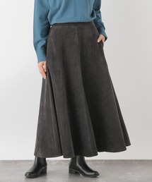 GLOBAL WORK | 軽やかコーデュロイフレアスカート/140381(スカート)