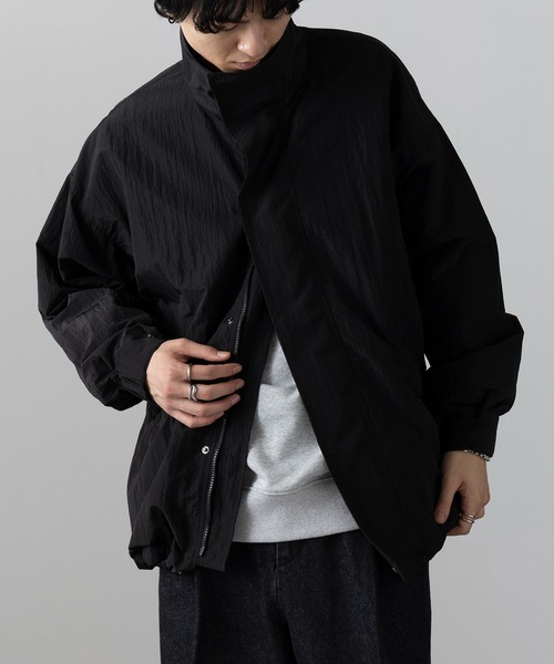 MAISON CLUB(メゾンクラブ)の「【MAISON CLUB】Ripstop Short Mil Coat M-65 / リップストップショートモッズコート(ミリタリージャケット・メンズ・ブラック/グレー/ネイビー/カーキ/ブラウン・L/M)」の8枚目の写真