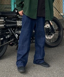 FCTY.（エフシーティーワイ）の「color stitch baggy denim / カラーステッチバギーデニム（デニムパンツ）」