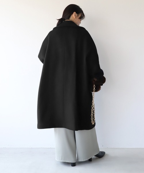 TICCA(ティッカ)の「【TICCA】テントコート(その他アウター・レディース・グレー/ブラック・FREE)」の5枚目の写真