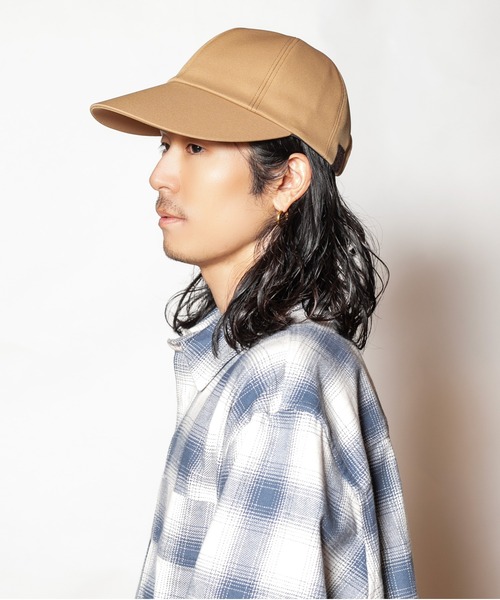ＣＡ４ＬＡ　キャップ　ベージュ　キャメル　カシラ CA4LA（カシラ）の「ニャーCAP 2（キャップ）」 - WEAR