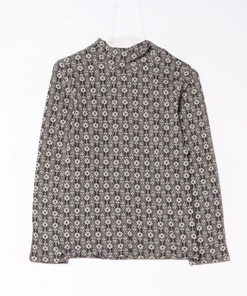 BIG FIELD(ビッグフィールド)の「ソウガラジャガードカットソー/おとな(Tシャツ/カットソー・レディース・オレンジ/イエロー/ホワイト/ピンク・160cm)」の1枚目の写真