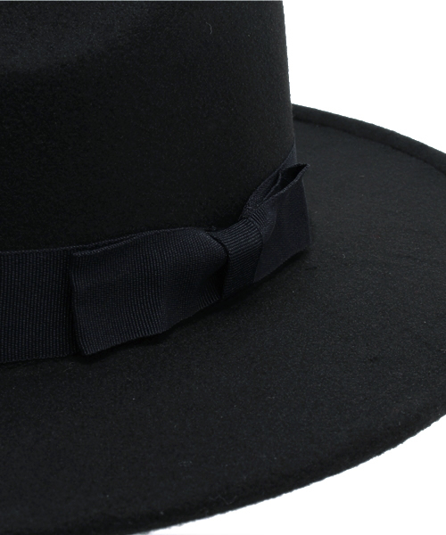 WEGO（ウィゴー）の「WEGO/ツバ広ハット（ハット・レディース・ブラック/ブラウン/ワイン/カーキ/ネイビー/ベージュ/オレンジ/ライトベージュ/グレイッシュベージュ・FREE）」の12枚目の写真