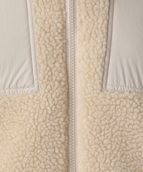 FOREVER 21（フォーエバー トゥエンティーワン）の「【2024FW】ボアスタンドブルゾン（ブルゾン・レディース・アイボリー/チャコールグレー・FREE）」の22枚目の写真