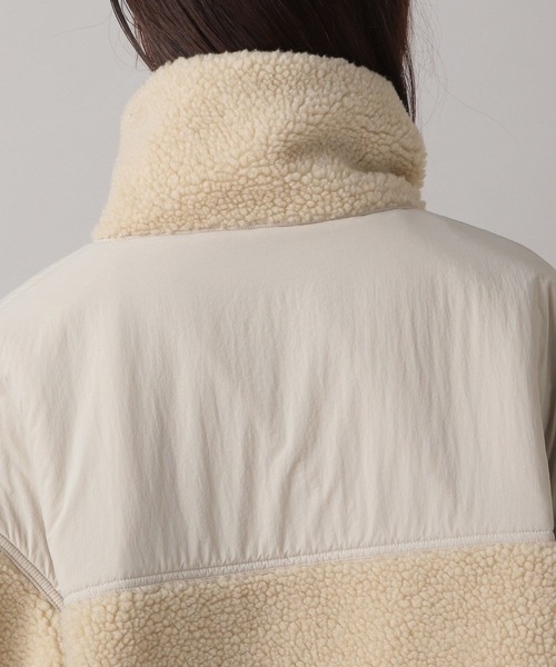 FOREVER 21（フォーエバー トゥエンティーワン）の「【2024FW】ボアスタンドブルゾン（ブルゾン・レディース・アイボリー/チャコールグレー・FREE）」の14枚目の写真