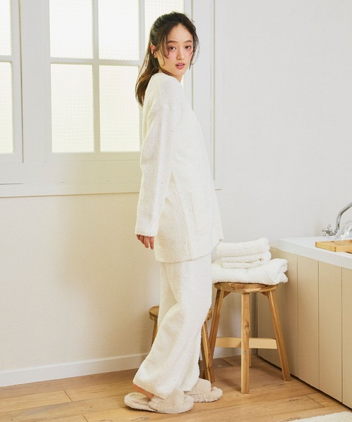 セール】【LAFUKU/ラフク】もちふわマシュマロニット/カラーネップ