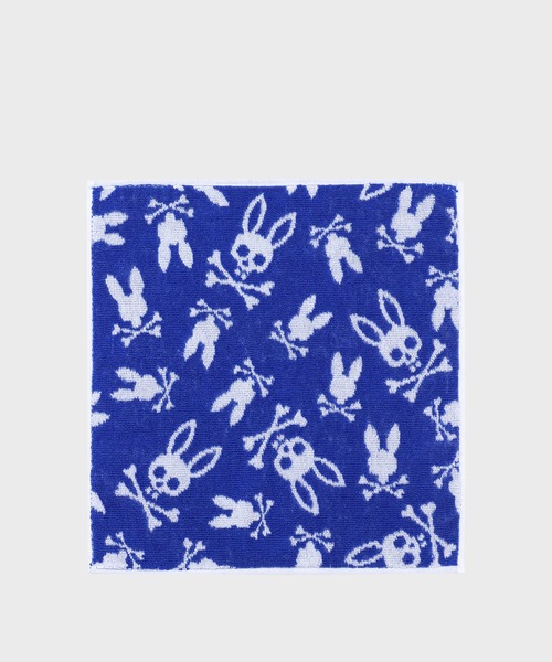 バニーロゴパターン タオルハンカチ（ハンカチ/ハンドタオル）｜Psycho