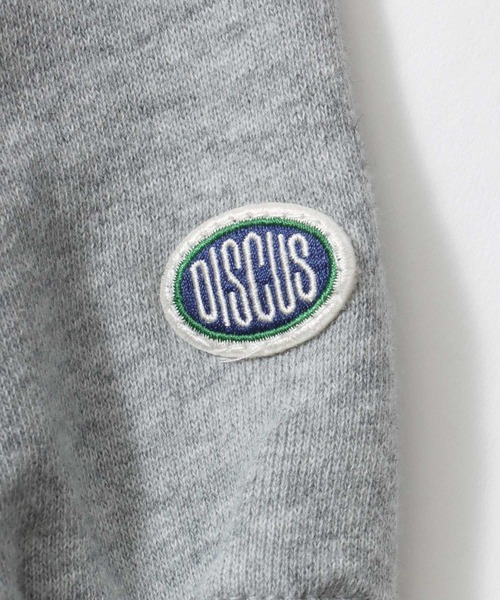 DISCUS(ディスカス)の「DISCUS/ディスカス オーバーサイズ ヴィンテージプリント カレッジ刺繍 スウェット レディース メンズ トレーナー(スウェット・レディース・グレー/ネイビー/ブラウン/スミクロ/オフホワイト・M)」の16枚目の写真