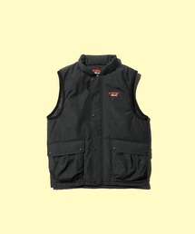 グレー ダウンベスト ショールカラー 001417-04a.jpg