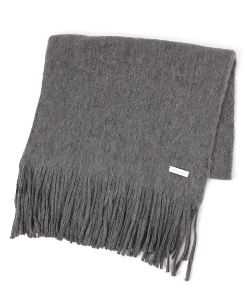 niko and...（ニコアンド）の「オリジナルラッセルストール（ストール/ショール・レディース・ピンク/アイボリー/ブルー/チャコール/オレンジ・0）」の2枚目の写真