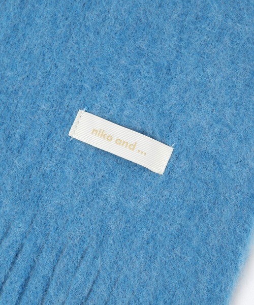 niko and...（ニコアンド）の「オリジナルラッセルストール（ストール/ショール・レディース・ピンク/アイボリー/ブルー/チャコール/オレンジ・0）」の6枚目の写真