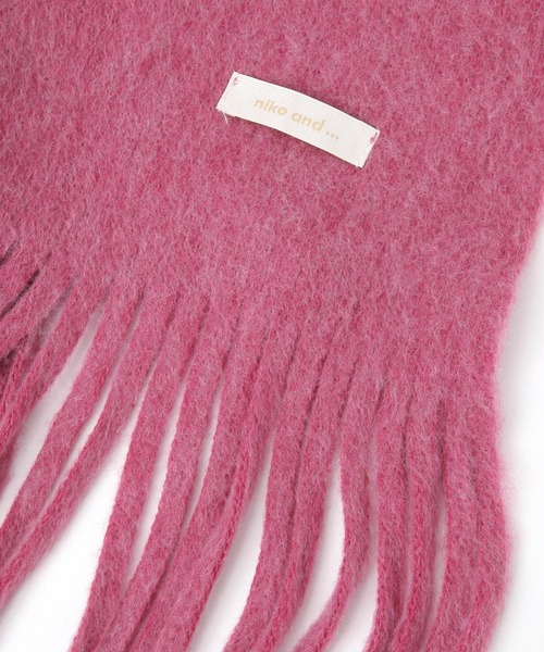 niko and...（ニコアンド）の「オリジナルラッセルストール（ストール/ショール・レディース・ピンク/アイボリー/ブルー/チャコール/オレンジ・0）」の11枚目の写真