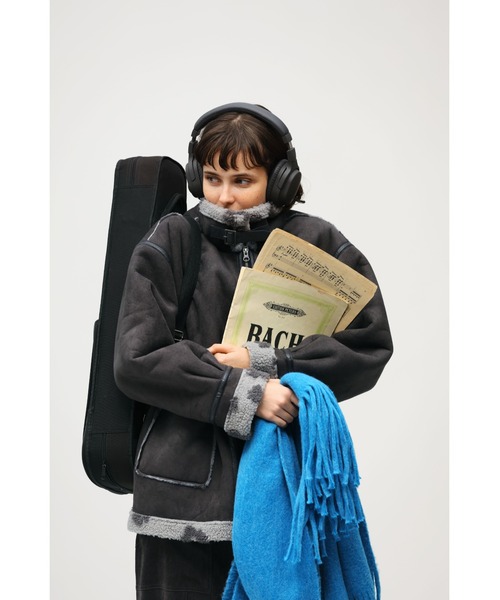 niko and...（ニコアンド）の「オリジナルラッセルストール（ストール/ショール・レディース・ピンク/アイボリー/ブルー/チャコール/オレンジ・0）」の22枚目の写真