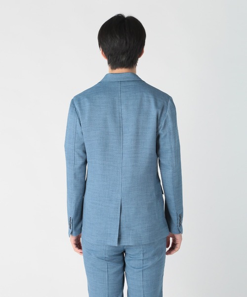 CROWDED CLOSET(クラウデッドクローゼット)の「Reflax スラブツイルジャケット(テーラードジャケット・メンズ・チャコールグレー/ブルー/ネイビー・02/01/04/03)」の5枚目の写真