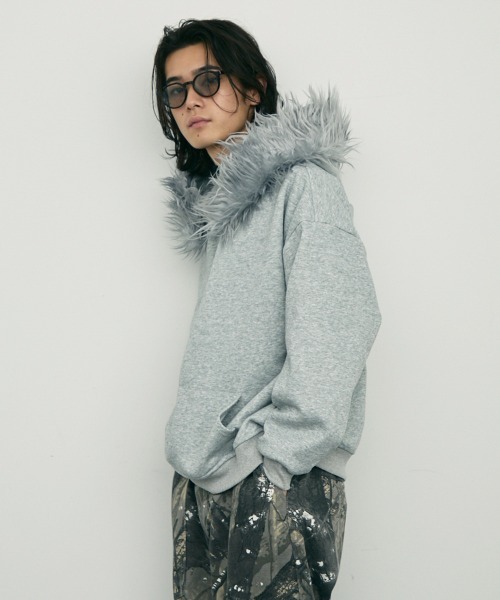Shoowtime（ショウタイム）の「big hood fur design pullover / ビッグ