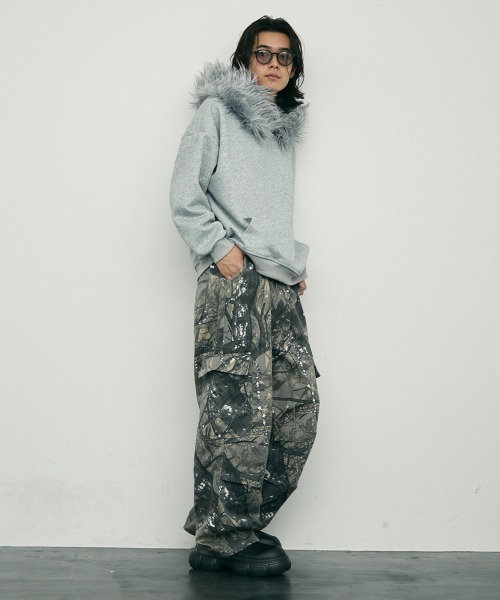 QutieFrash＊ファー付き＊ビッグフードジャケット＊パーカー