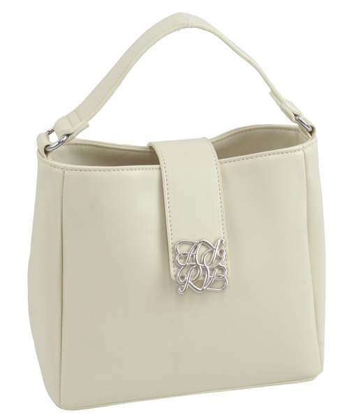 ALTROSE(アルトローズ)の「2WAY ショルダーバッグ ロゴプレート 500mlペットボトル収納可 カサンドラ(ショルダーバッグ・レディース・ブラウン/ブラック/アイボリー・FREE)」の16枚目の写真