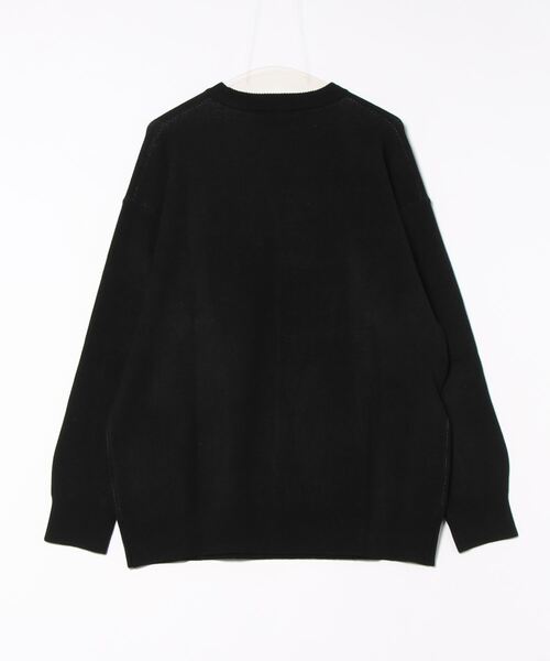 Bling Leads（ブリングリーズ）の「●Bling Leads●JQDクル-/Nニット（Tシャツ/カットソー・メンズ・ブラック/グレー・LARGE/MEDIUM）」の8枚目の写真