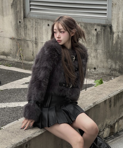 即日発送！regleamショートファージャケット SHORT FURJACKET ファー