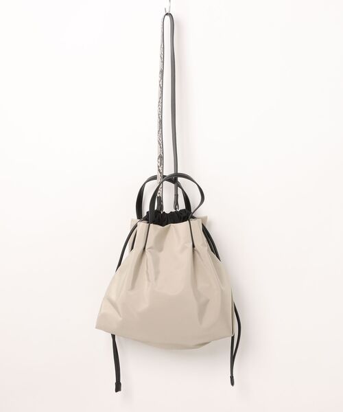 INTERPLANET（インタープラネット）の「ナイロンアニマルベルトＢＡＧ（ショルダーバッグ・レディース・ベージュ/ブラック・フリー）」の7枚目の写真