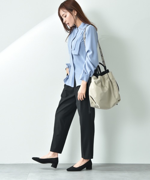 INTERPLANET（インタープラネット）の「ナイロンアニマルベルトＢＡＧ（ショルダーバッグ・レディース・ベージュ/ブラック・フリー）」の10枚目の写真