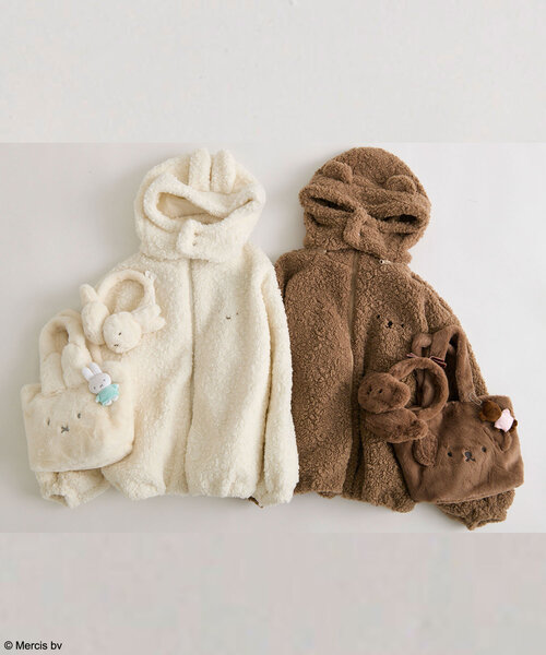 Miffy（ ミッフィー）の「miffyファーミニトートバッグ（トートバッグ・レディース・ブラウン/オフホワイト・FREE）」の20枚目の写真