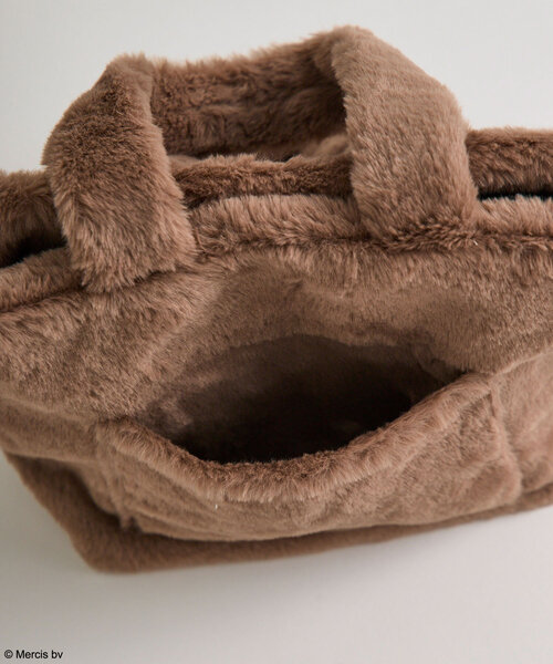 Miffy（ ミッフィー）の「miffyファーミニトートバッグ（トートバッグ・レディース・ブラウン/オフホワイト・FREE）」の14枚目の写真