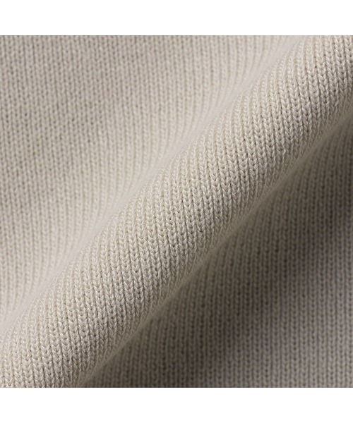 TOKYO SHIRTS（トウキョウシャツ）の「レディース配色ニットジャケット（ニット/セーター・レディース・ナチュラル/ネイビー・L/LL/M）」の6枚目の写真