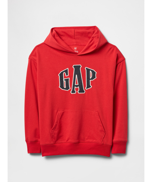 GAP(ギャップ)の「ヴィンテージソフト GAPロゴパーカー (キッズ)(パーカー・キッズ・ベージュ/ネイビー/レッド・140cm/110cm/150cm/120cm/130cm/160cm)」の3枚目の写真