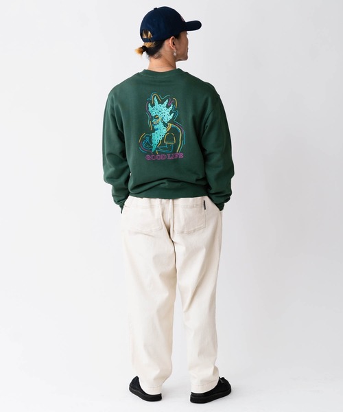 10.3oz GOOD LIFE刺繍ｽｳｪｯﾄｼｬﾂ | ジムマスター（gym master