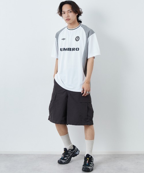 UMBRO/アンブロ] 別注 メッシュ切替 ゲームTシャツ（Tシャツ
